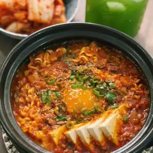Spicy Tofu Noodle Soup