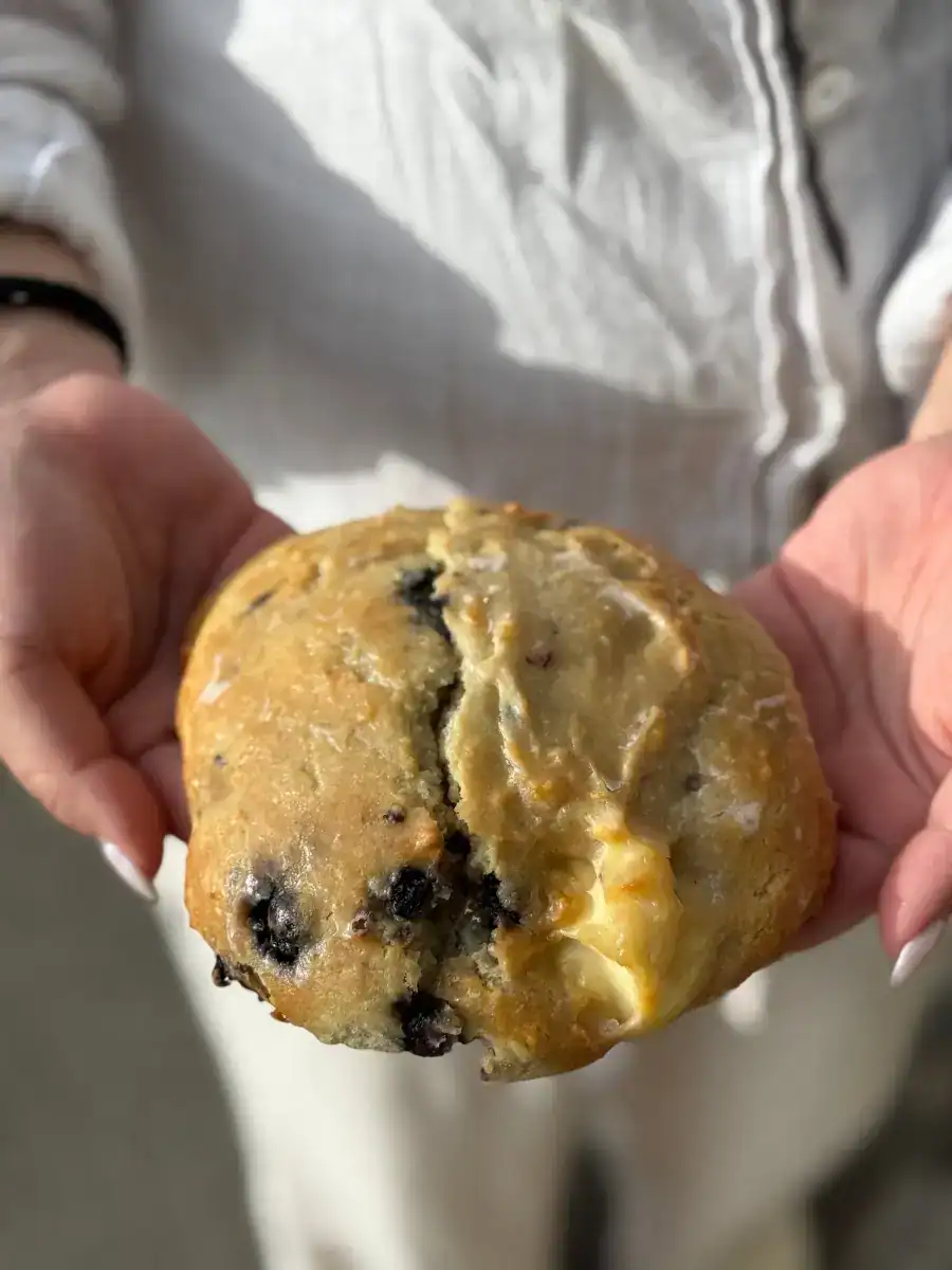 Diamond Head Market and Grill Blueberry and Cream Cheese Scone