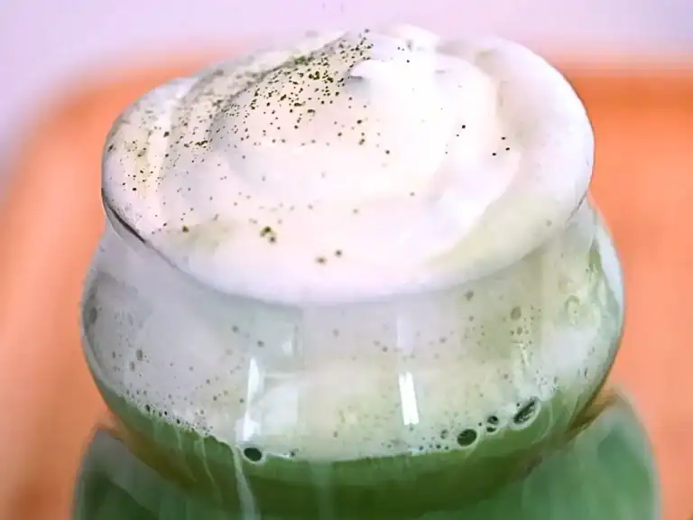 Homemade Matcha Cold Foam for Coffee and Tea
