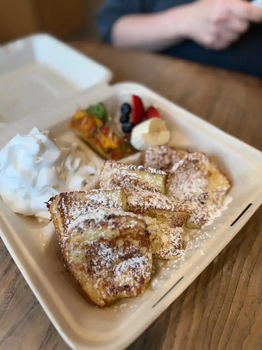 French Toast at Aloha Cafe Pineapple