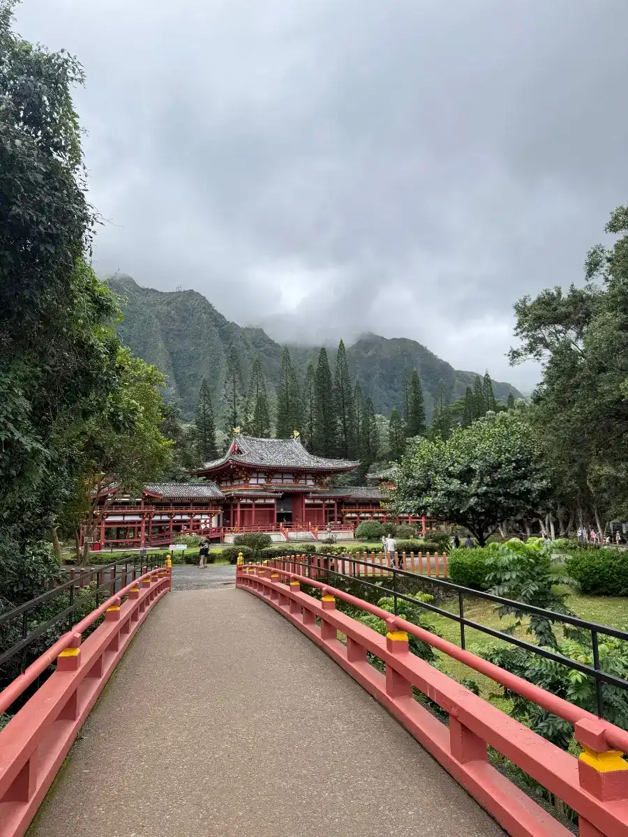 Byodo-In Temple on Oahu, Hawaii