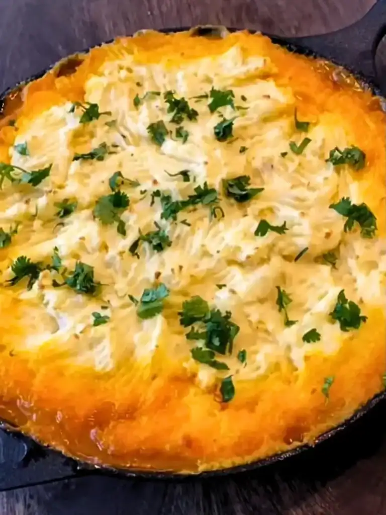 Easy Cheesy Parmesan Curry Shepherd’s Pie