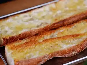 Toasting French Baguette for Italian Cold Cut Sandwiches