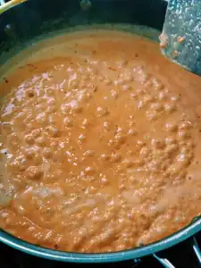 Creamy Spicy Vodka Sauce For Chili Oil Vodka Pasta made with kai dong Mama’s Chili Oil