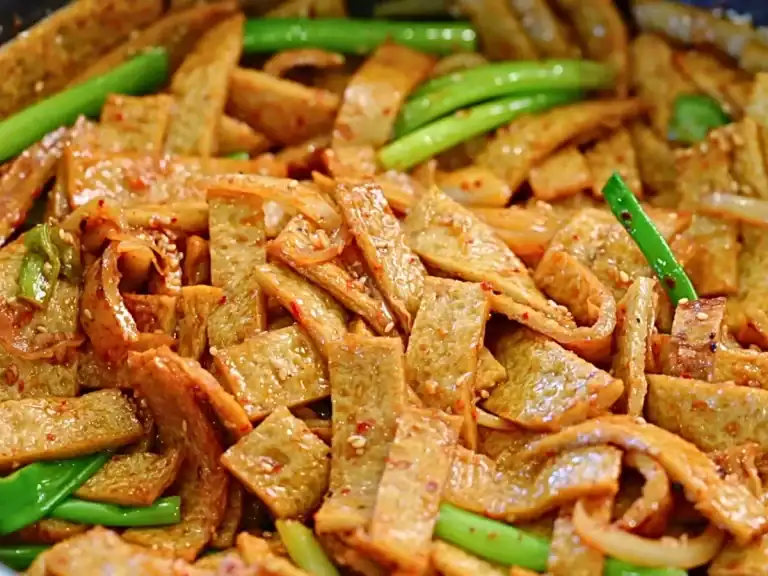Korean Spicy Fish Cake Stir Fry – Eomuk Bokkeum