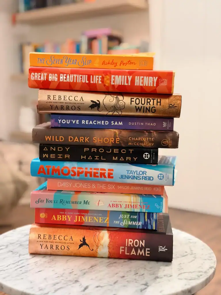 My 2025 Top 10 Books You Should Start in 2026