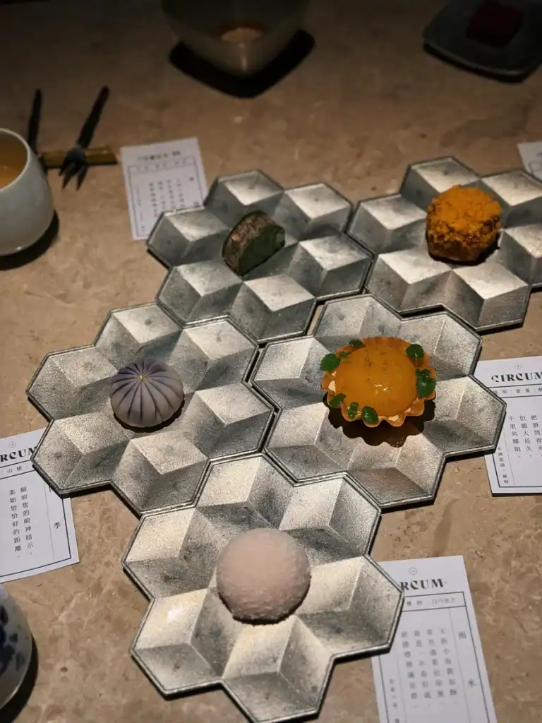 Dessert Spread Circum Spring 2026 Tasting Menu in Taipei