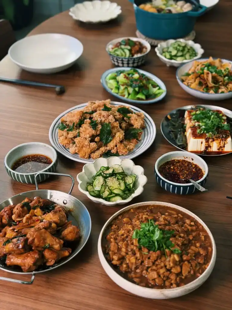 8 Course Taiwanese Family Style Dinner Party Hosting Guide