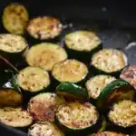 Pan Fried Zucchini