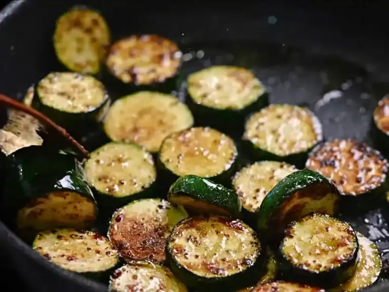 Pan Fried Zucchini